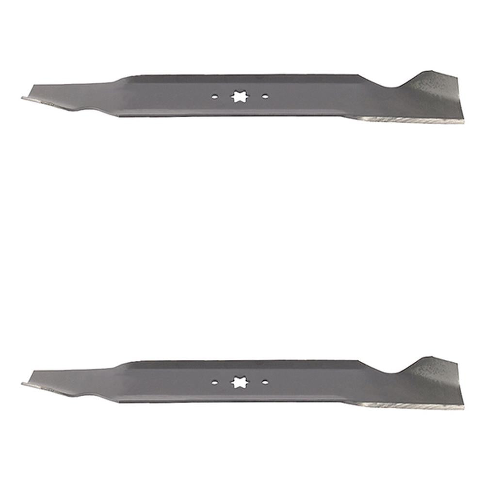 (2) Aftermarket Standard Mower Blades Requires (2) Blades for 42" Deck Fits MTD