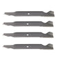 Qty 4: Hi Lift Standard Mower Blade Fits MTD Replaces 742-04126