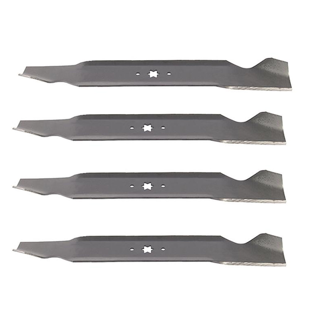 Qty 4: Hi Lift Standard Mower Blade Fits MTD Replaces 742-04126