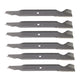 Qty 6: Hi Lift Standard Mower Blade
 Fits Murray Replaces LAB50-0093_x6