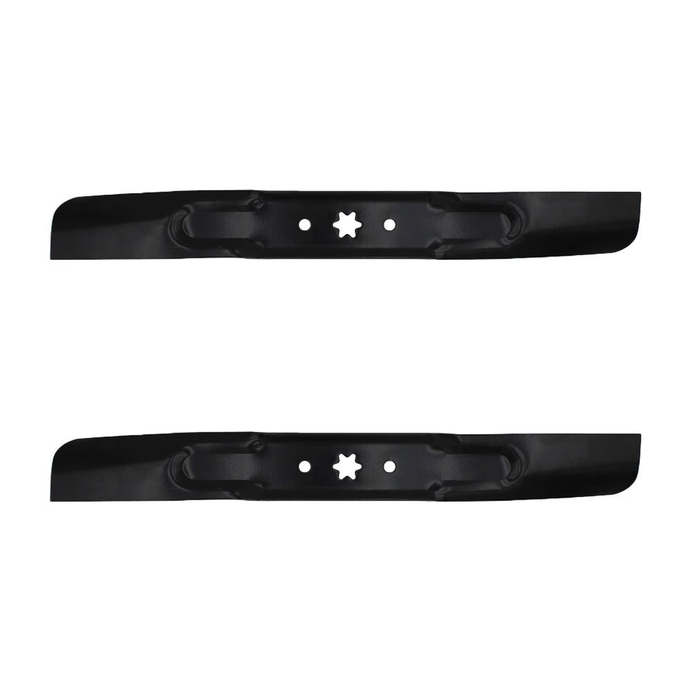 2 Fits Hi-Lift Blades For MTD Fits Cub Cadet LTX1042 RZT42 XT1-LT42 XT2-LX42 KH