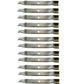 Qty 12: Mulching Blade Fits Woods Replaces 145708