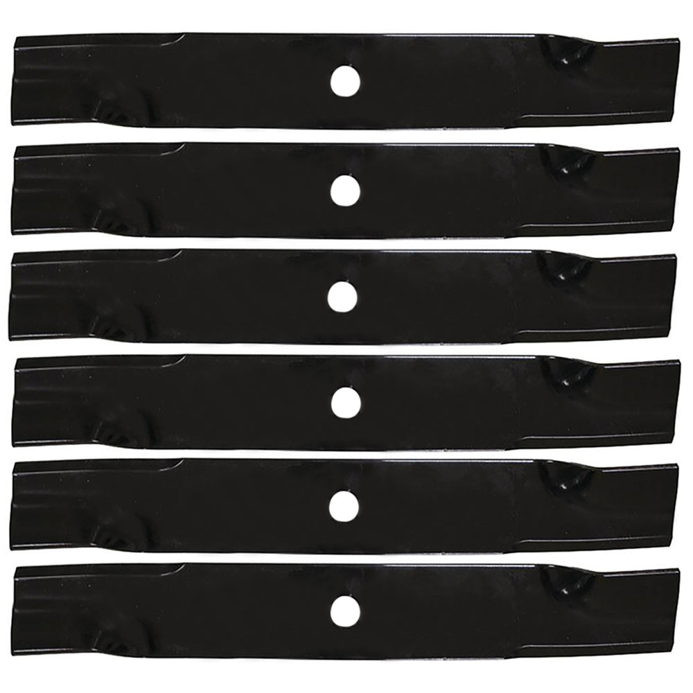 Qty 6: High Lift Mower Blade Fits John Deere Replaces M128485