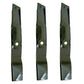 Set of 3 Mower Blades 54" to Fits John Deere Z525E Z535M Z540M Z425