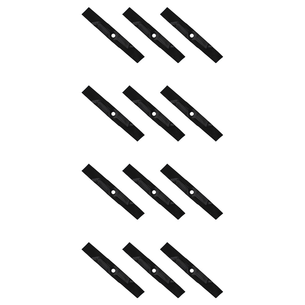 (12) Lawn Mower Blades Fits John Deere X500 X520 X534 X540 X570 Replaces M145476