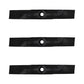 3PK Oregon Lawn Mower Blades Fits John Deere 48C M145476 X300 X500 X700