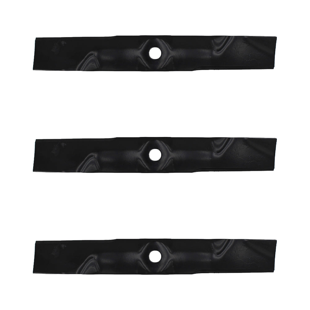 3PK Oregon Blades Fits John Deere 48" LX279 LX280 LX288 LX289 SST18 X300 X320