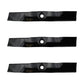 Set of 3 XHT mower blades to fit Fits John Deere 48" GT225 GT235 245 255