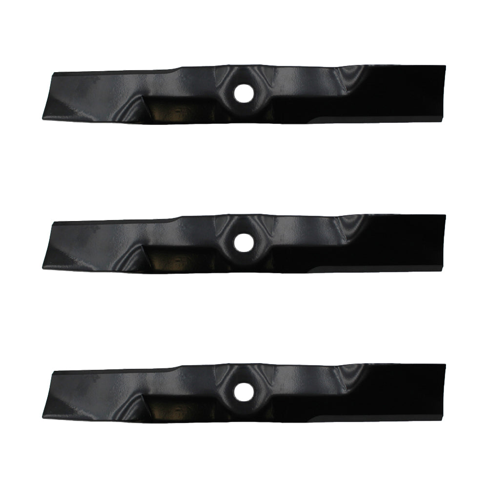 Set of 3 XHT mower blades to fit Fits John Deere 48" GT225 GT235 245 255