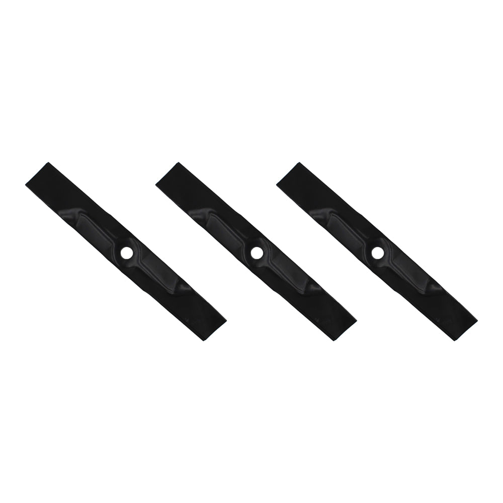 Set of 3 XHT mower blades to fit Fits John Deere 48" GT225 GT235 245 255