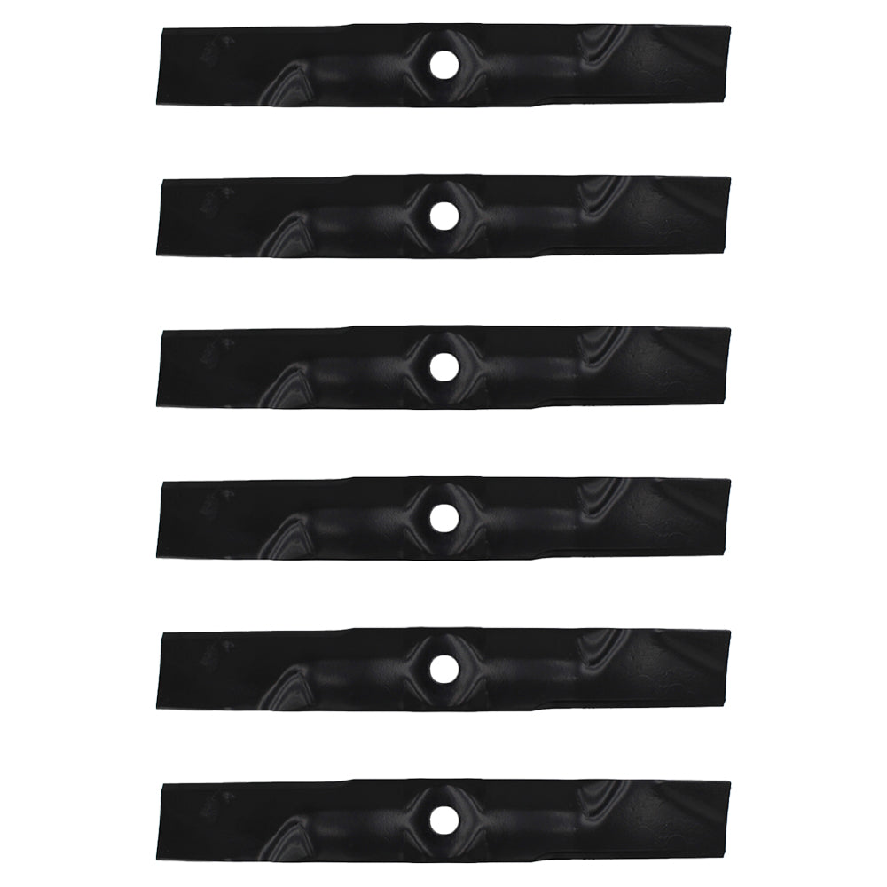 Qty 6: 48C Mower Blade
 Fits John Deere Replaces AM141907
