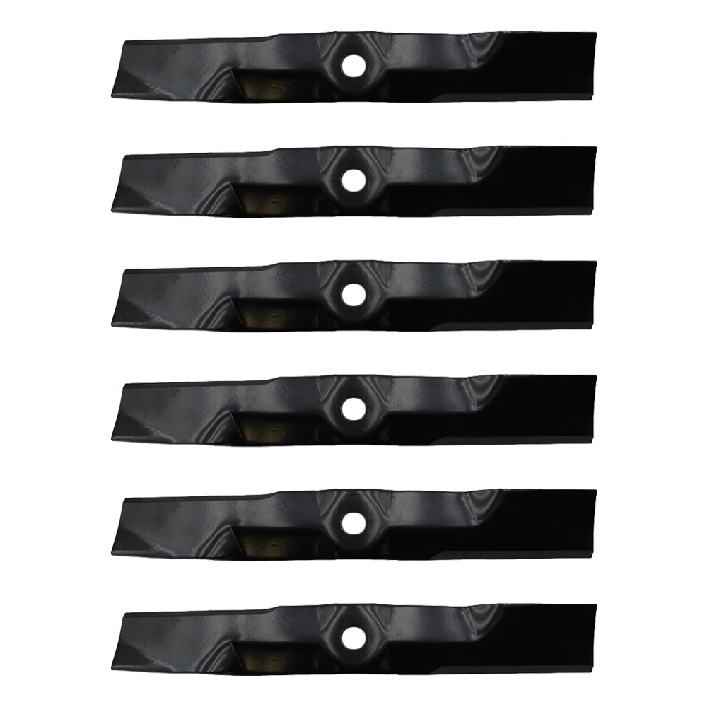 Qty 6: 48C Mower Blade
 Fits John Deere Replaces AM141907