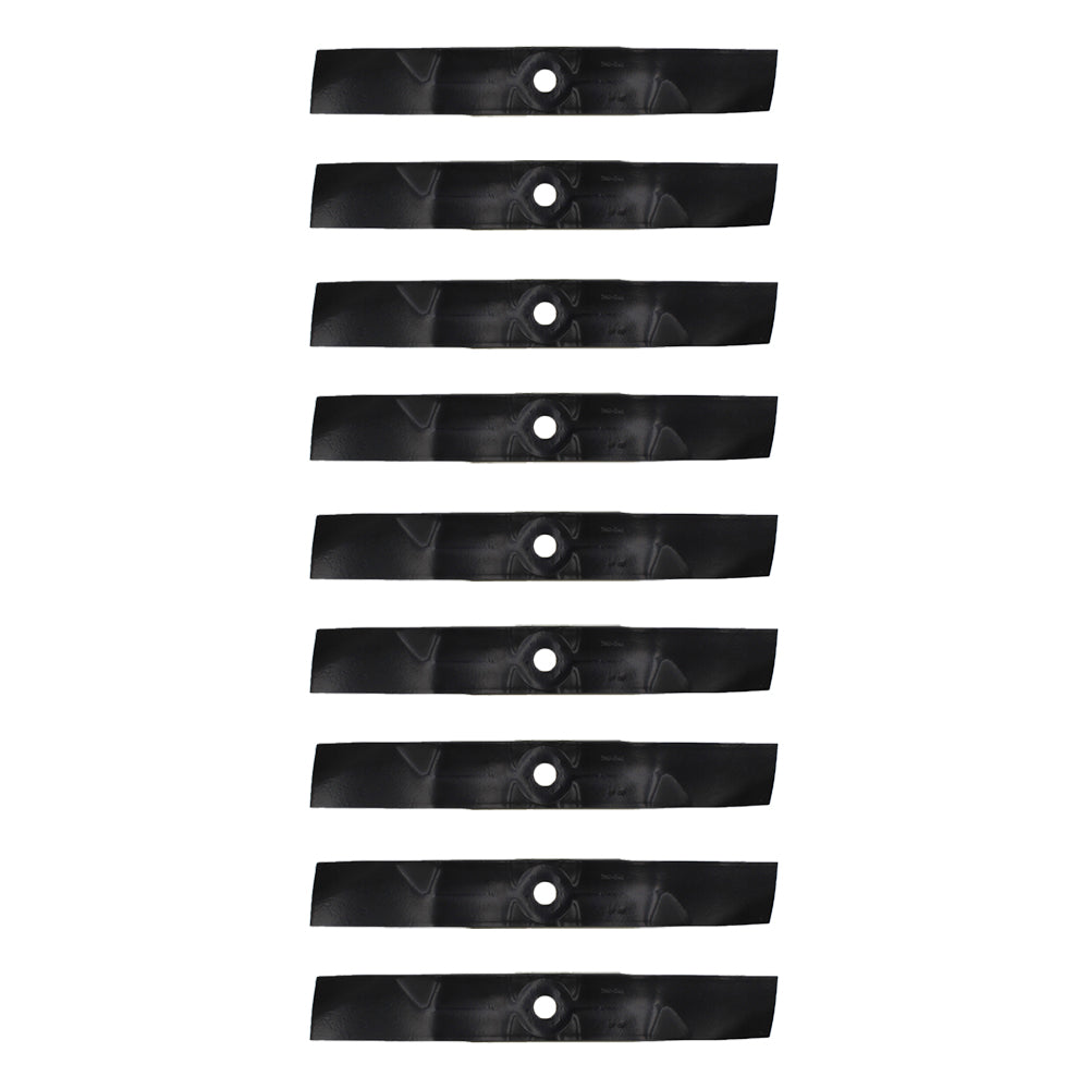 Qty 9: 48C Mower Blade
 Fits John Deere Replaces AM141907