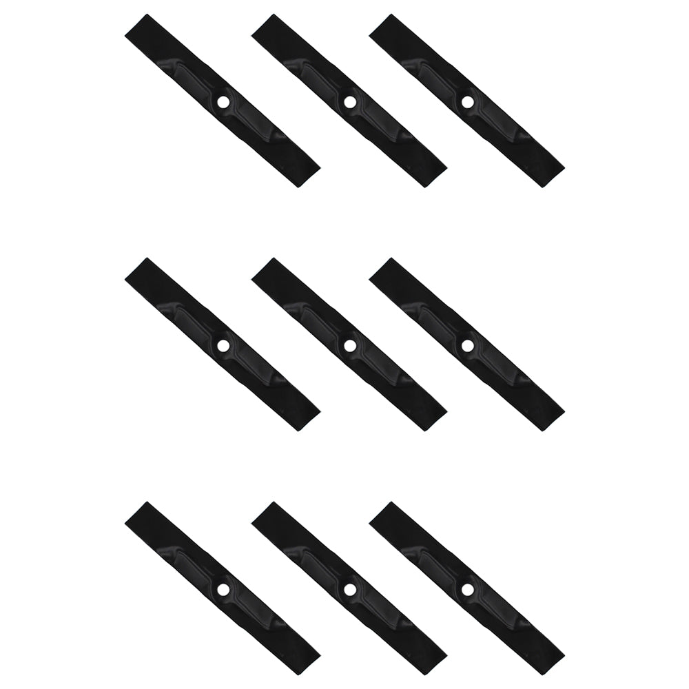 Qty 9: 48C Mower Blade
 Fits John Deere Replaces AM141907