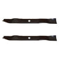 Qty 2: Mulching Lawn Mower Blade Fits John Deere Replaces LAB50-0104_x2