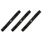 Qty 3: Mulching Lawn Mower Blade Fits AYP Replaces 134149
