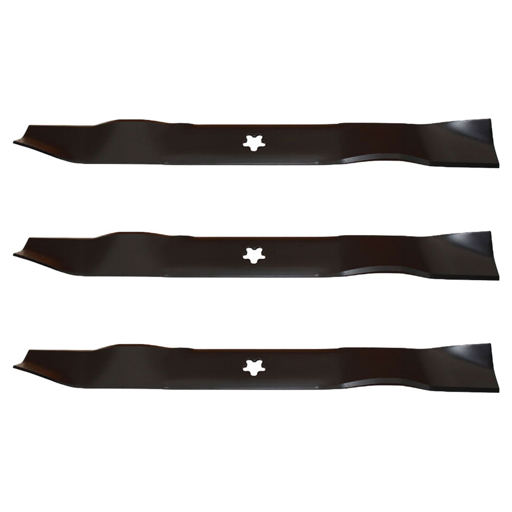 Qty 3: Mulching Lawn Mower Blade Fits CRAFTSMAN Replaces 134149