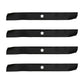 Qty 4: Mulching Lawn Mower Blade Fits Husqvarna Replaces 532134149