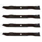 Qty 4: Mulching Lawn Mower Blade Fits AYP Replaces 134149