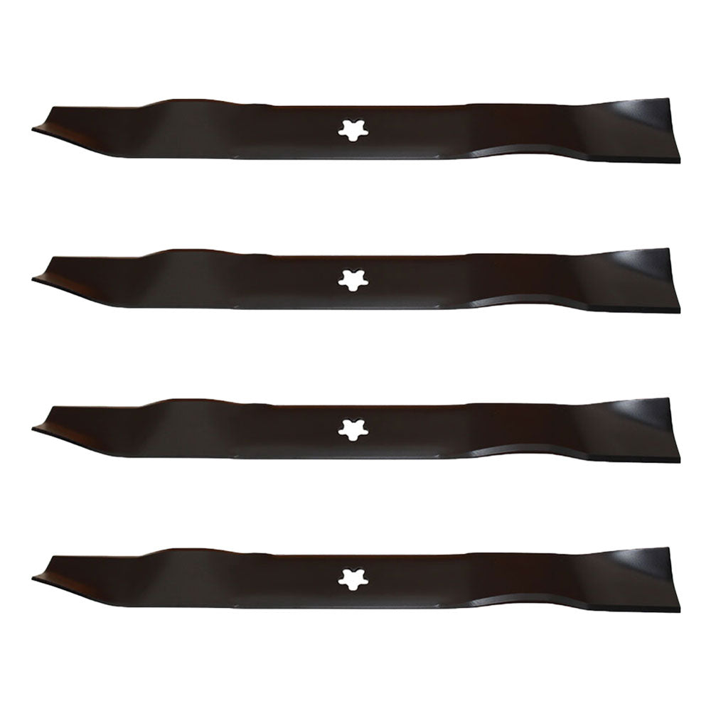 Qty 4: Mulching Lawn Mower Blade Fits AYP Replaces 134149