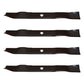 Qty 4: Mulching Lawn Mower Blade Fits John Deere Replaces LAB50-0104_x4