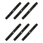 Qty 6: Mulching Lawn Mower Blade Fits CRAFTSMAN Replaces 134149