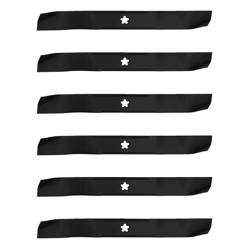 Qty 6: Mulching Lawn Mower Blade Fits AYP Replaces 134149