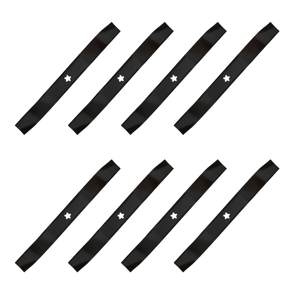 Qty 8:  Mulching Lawn Mower Blade Fits MTD Replaces 742-025040-637