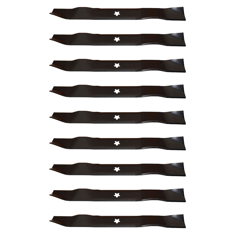 Qty 9: Mulching Lawn Mower Blade Fits AYP Replaces 134149