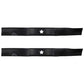 (2) 437601 Blades Fits Sears Fits Craftsman Fits Husqvarna for 22" Walk Behind