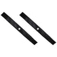 (2) 437601 Blades Fits Sears Fits Craftsman Fits Husqvarna for 22" Walk Behind