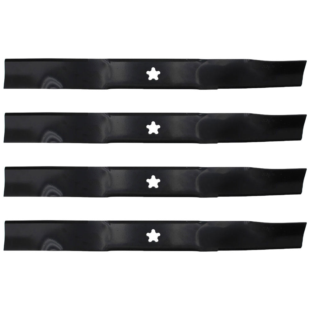 Qty 4: Medium Lift Lawn Mower Blade  Fits AYP