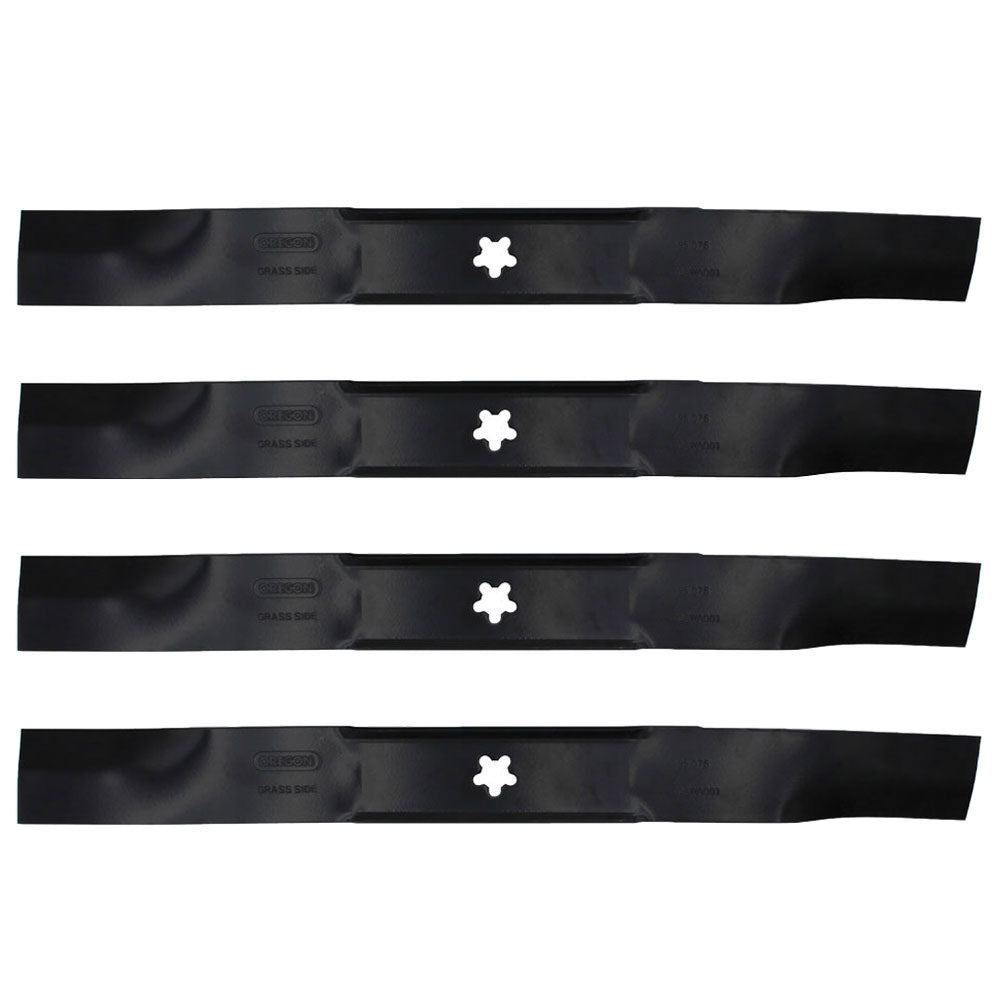 Set of (4) Medium Lift Lawn Mower Blades Fits Husqvarna HU600F HU675AWD