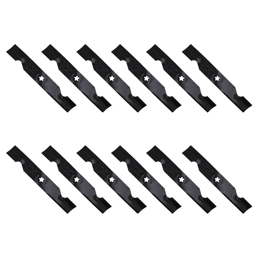 Qty 12: Mower Blades
 Fits Sears Replaces 173920