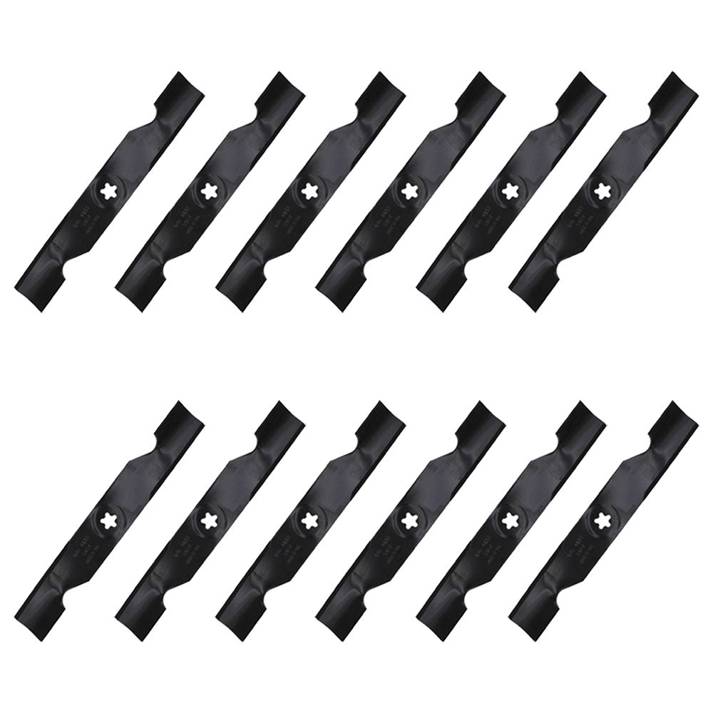 Qty 12: Mower Blades
 Fits Poulan Replaces 173920