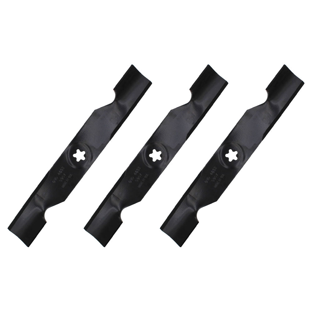Qty 3: Mower Blade
 Fits Poulan Replaces 532180054