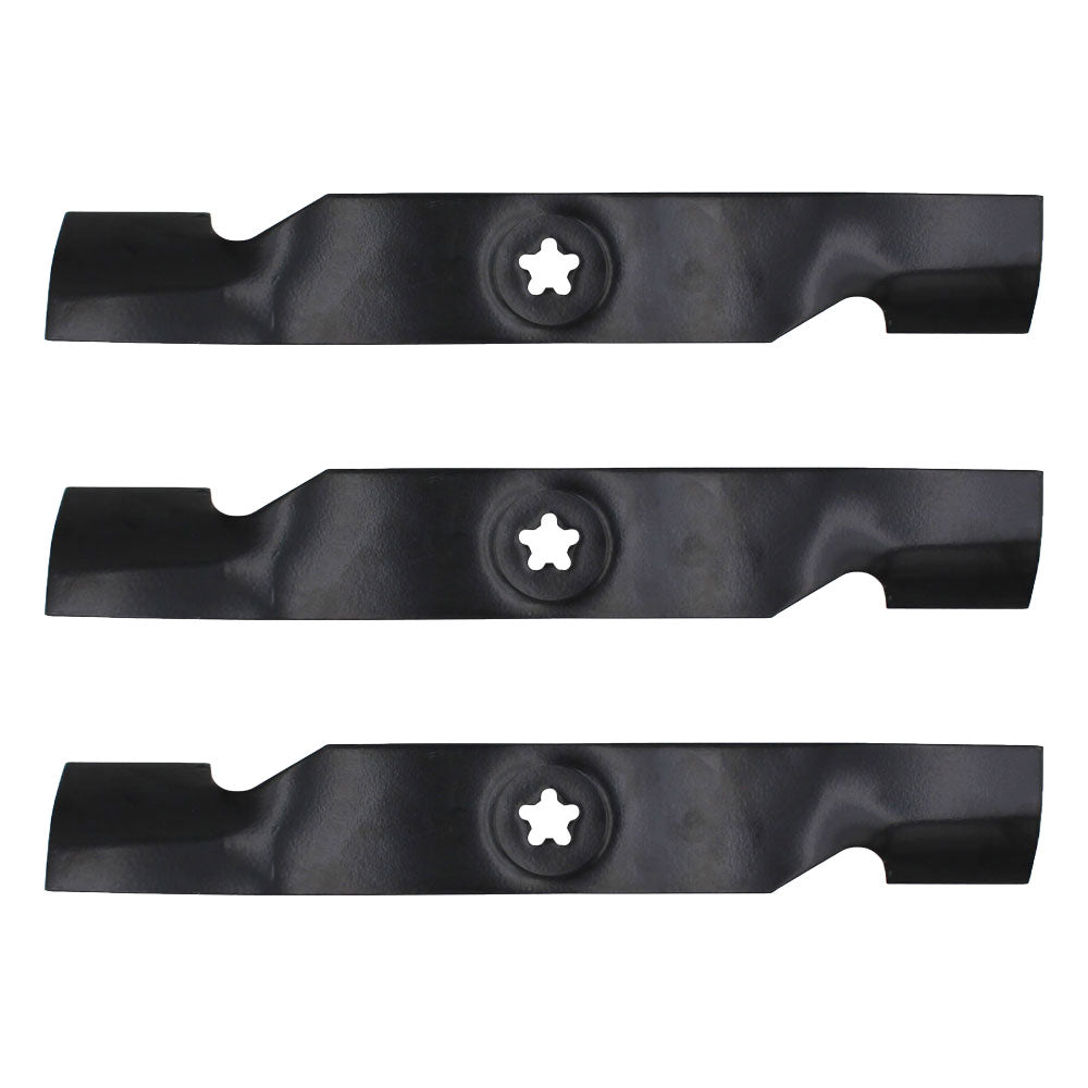3 Pack High Lift Blades Fits Husqvarna Fits Craftsman 173920 180054 539107519