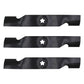 3PK Lawn Mower Blades 575938201 Fits Husqvarna Mower GT48DXLS YTH2348