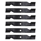 6 Pack Mower Blades fits Ariens 48" Cut  GTH2548, LT2323A2, YTH2148, YTH2448