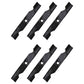 340-222 (6) Blades Fits AYP Fits Craftsman Fits Husqvarna 48" Lawn Mower Deck