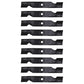 Qty 9: Mower Blades Fits AYP Replaces 173920
