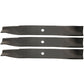 3) Lawn Mower Blades Fits Toro Zero Turn Mowers 50" Deck SS5000 SS5060