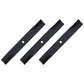 Set of 3 Fits Toro 115-5059 Fits Hi-Lift Blade for 50" TimeCutter MX5060 SW5