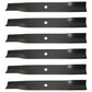 Qty. 6: Lawn Mower Blade
 Fits Toro Replaces 110-6837-03