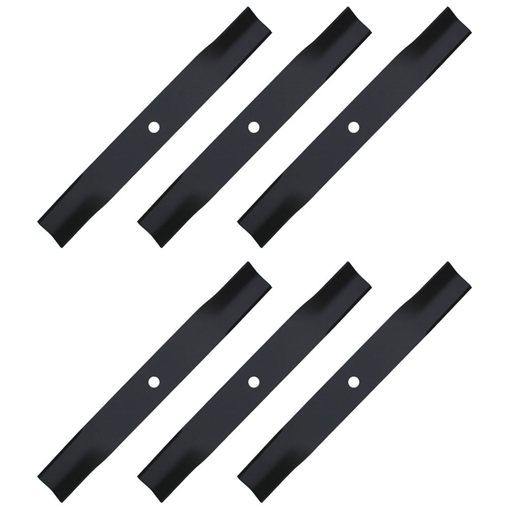 SIX (6) MOWER DECK BLADES Fits Toro 50" TIMECUTTER Z 110-6837-03 112-9759-03