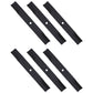 Qty. 6: Lawn Mower Blade
 Fits Exmark Replaces 110-6837-03
