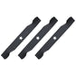 Qty 3: Lawn Mower Blades
 Fits Husqvarna Replaces 137380