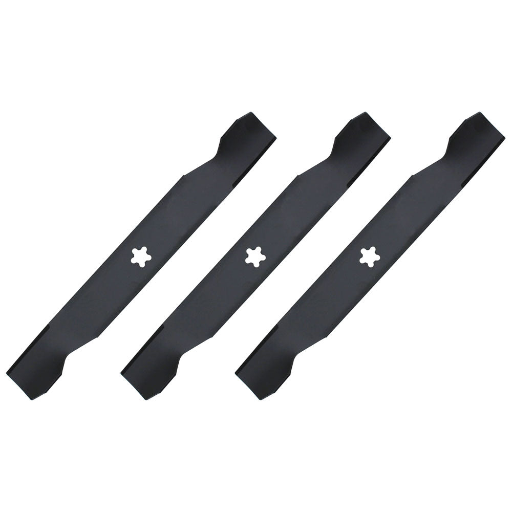 Lawn Mower Blades for Sears/Fits Craftsman 50" Cut 3 Blade Set 137380