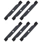 Qty 6: Lawn Mower Blade
 Fits Husqvarna Replaces 137380