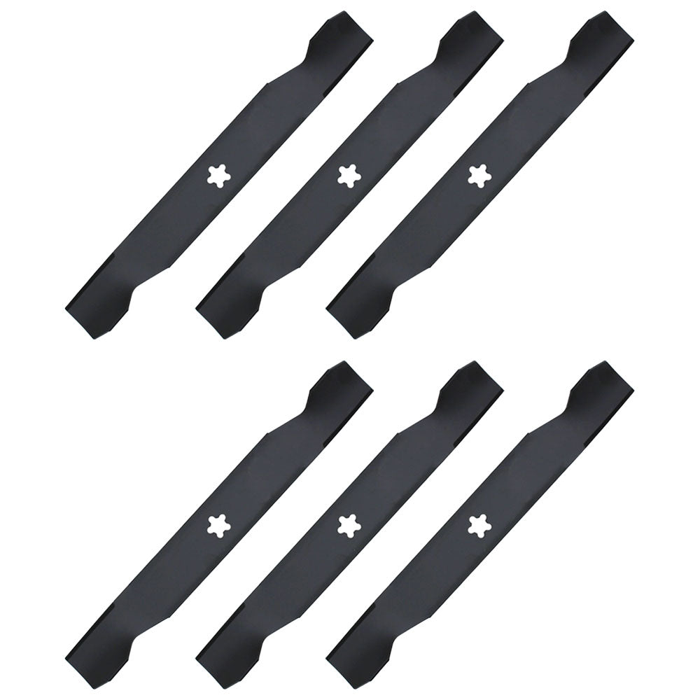 Qty 6: Lawn Mower Blade
 Fits Husqvarna Replaces 137380